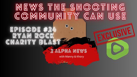 2 Alpha News with Manny and Khory #24 Ryan Rocks Charity Blast