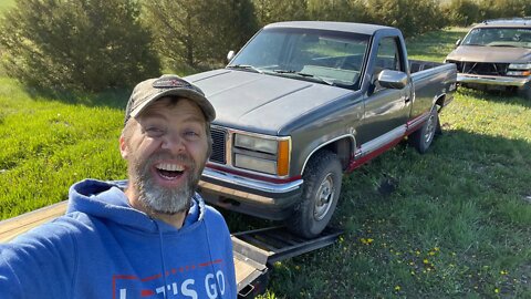 AMAZING FIND! 1991 rust free OBS GMC 3/4 ton pick up. I had to buy it.￼