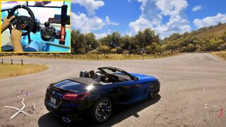 BMW Z4 ROADSTER - FORZA HORIZON 5 GAMEPLAY ( Steering Wheel + Shifter )