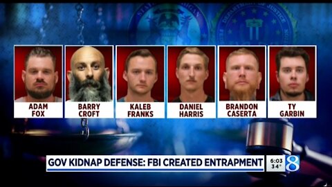 Governor Whitmer. Kidnap Defense: FBI created entrapment.