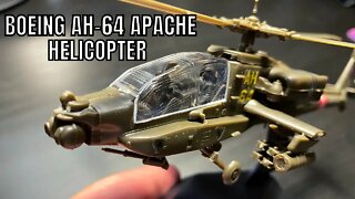 Boeing AH-64 Apache Helicopter - SnapTite Model, Watch As I Assembly it.