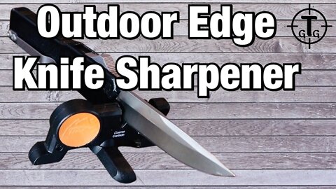 Sharpen Knives Quick & Easy | Outdoor Edge-X 2 Stage Knife Sharpener