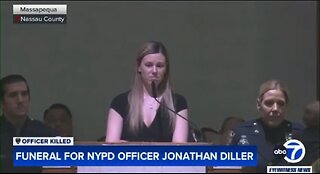 Emotional Eulogy By Slain NYPD Officer's Wife Stephanie Diller: How Many More?