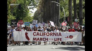 California March for Life took to the streets Wednesday