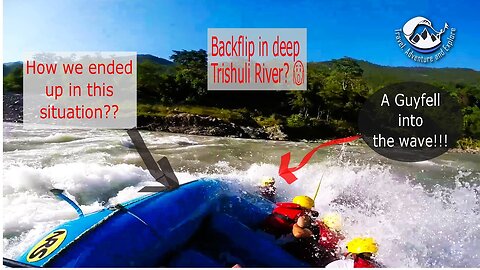 Rafting in Nepal's most dangerous river. Trishuli river rafting #adventure #taeglobe #travel