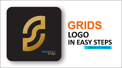 Speedart: Grid Logo Design Illustrator cc