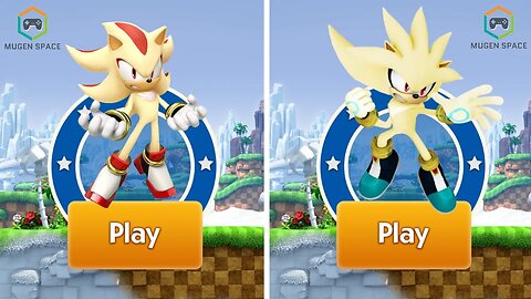 Super Shadow VS Super Silver I Sonic Dash 7.3.0