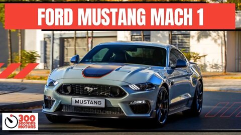 FORD MUSTANG MACH 1 Injects Track Ready 5.0 liter V8 Performance