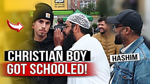 🤯🔥Christian Boy SCHOOLED for 30 Minutes Straight!! ft. Shaykh Uthman & Br.Hashim ‪@DawahWise‬