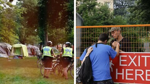 Toronto Is Clearing Out Another Park Encampment Today & TPS Have Already Arrested 9 People