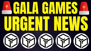 GALA GAMES URGENT NEWS! | GALA V2 TOKEN AIRDROP NEWS