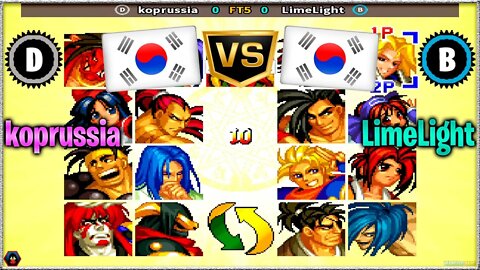 Samurai Shodown IV (koprussia Vs. LimeLight) [South Korea Vs. South Korea]