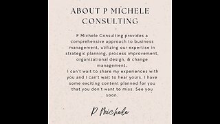 About P Michele Consulting