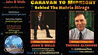 Behind The Matrix Mirage - John B Wells LIVE