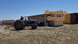 Breaking Ground for the Outdoor Kitchen