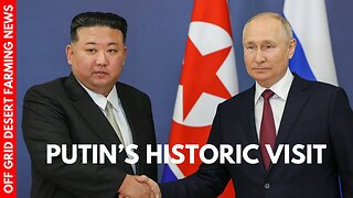 BREAKING NEWS !! PUTIN'S HISTORIC VISIT TO NORTH KOREA WILL FINALIZE MILITARY PLANS BEFORE WAR !!