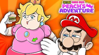 Jogo da Princesa GORDA do SUPER MARIO 😂| Peach ADVENTURE