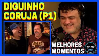 DIGUINHO CORUJA NO TICARACATICAST | MELHORES MOMENTOS | PARTE 1