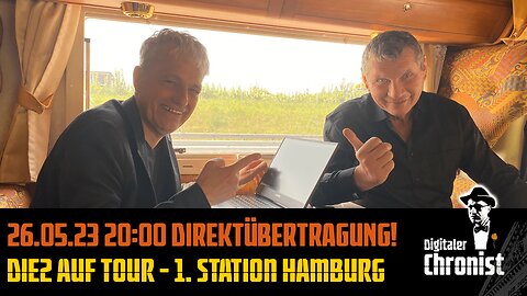Aufzeichnung vom 26.05.23 Die2 auf Tour - 1 Station Hamburg