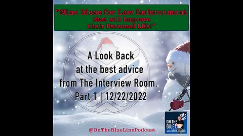 Nine Ideas for Law Enforcement that will Improve their Personal Life | TIR053