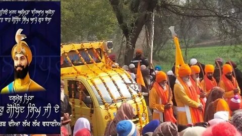 Shri guru Gobind Singh Ji k Prakash gurpurab nagar kirtan firozpur Live