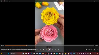 Paper flower / How to make paper flower with disposable Glass
