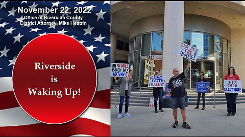Riverside County Citizens Stand Up!