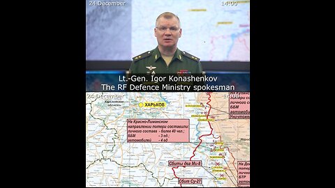 24.12.22 ⚡️Russian Defence Ministry report on the progress of the deNAZIfication of Ukraine