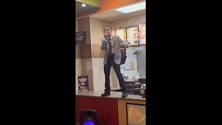 PERFORMING MY SONG IN TACO BELL