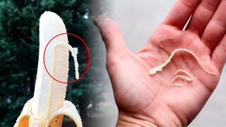 Why You Should Always Eat Those Weird Strings on Your Banana