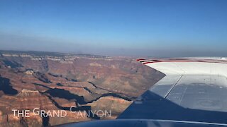 Cessna 310 Over The Grand Canyon