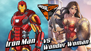 IRON MAN Vs. WONDER WOMAN - Comic Book Battles: Who Would Win In A Fight?