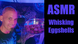 ASMR | Whisking Eggshells (No Talking No Whispering)