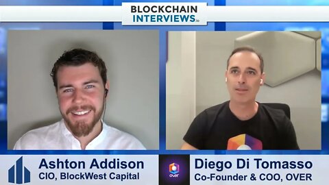 Diego Di Tommaso, Co-Founder and COO of OVER – AR Metaverse update | Blockchain Interviews