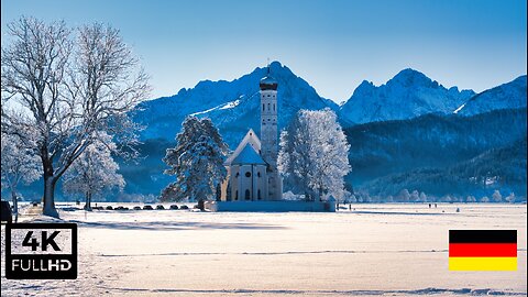 Bavarian Winter - St. Coloman, Neuschwanstein Castle Region