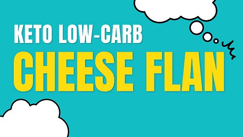 You Won't Believe This Keto Cheese Flan is Low-Carb!