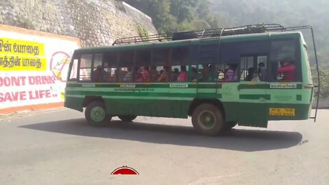 Online Anand: KolliHill Hairpin 34 Bend crossed Govt Bus Route in Namakkal to Arappaleeswarar Temple