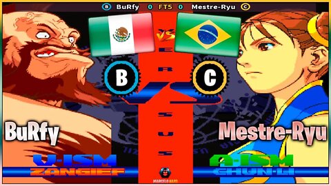 Street Fighter Alpha 3 (BuRfy Vs. Mestre-Ryu) [Mexico Vs. Brazil]