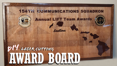 DIY Laser Cutting: Crafting a Stunning Award Board - Step-by-Step Guide