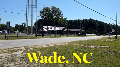 Wade, NC, Town Center Walk & Talk - A Quest To Visit Every Town Center In NC