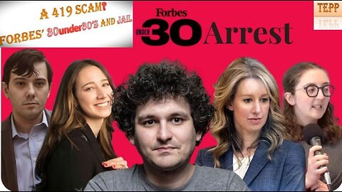 A 419 Scam? - Forbes 30under30s and jail?