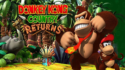 Donkey Kong Country Returns (Worlds 1 to 9)