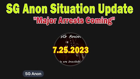 SG Anon Situation Update: "Major Arrests Coming"