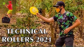 TOUCHY TECHNICAL AND WOODED ROLLER SHOTS FROM THE DISC GOLF SEASON