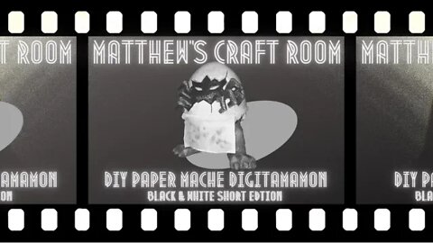 DIY: Digitamamon (Paper Mache) #shorts