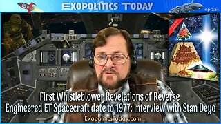 First EVER Real Whistleblower, Stan Deyo, Reveals What He Knows About a 1977 Reverse-Engineered ET Spacecraft! | Michael Salla, "Exopolitics Today".