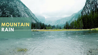 Mountain Rain, Soothing Rain Sounds for Deep Sleep, Relaxing, Study and Insomnia