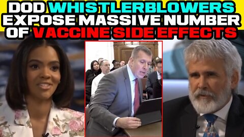 Depart of Defense Whistleblowers Expose Massive Vaccine Side Effects Robert Malone Candace Owens