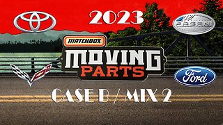 2023 MATCHBOX MOVING PARTS CASE B MIX 2