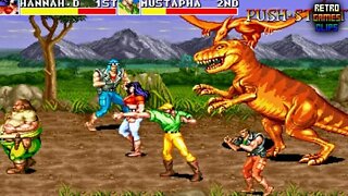 ARCADE - Cadillacs and Dinosaurs 60 FPS. #gameplay #cadillacsanddinosaurs #arcade